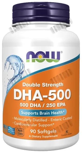 Омега 3 ДГК DHA 500 , Fish Oil Omega-3, 90 гелевых капсул