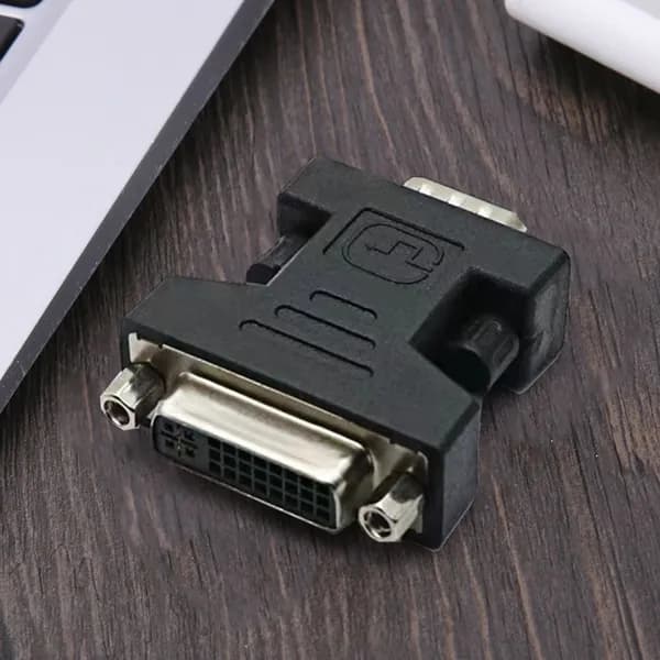 Переходник DVI-мама на VGA-папа для аналогового сигнала