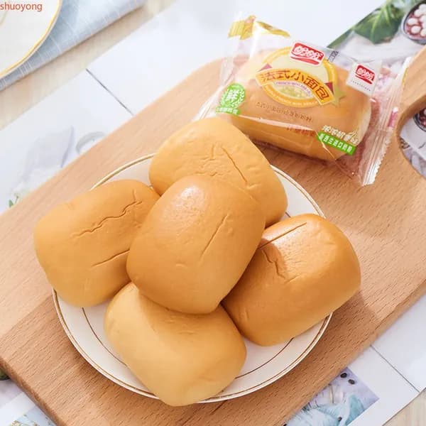 Французские булочки для завтрака, выпечка в индивидуальной упаковке, снеки на развес