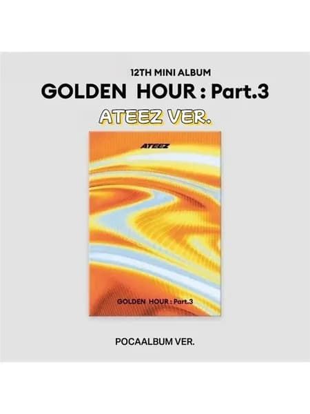Альбом ATEEZ 12th Mini Album[GOLDEN HOUR Part 3] (ATEEZ VER)