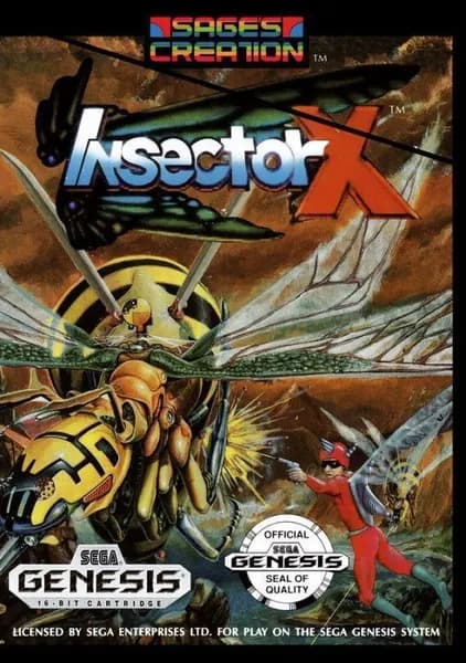 Игра Insector X 16 bit (16 bit, Русские субтитры)