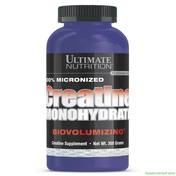 100% Микронизированный Креатин Моногидрат 300 гр / 100% Micronized Creatine Monohydrate