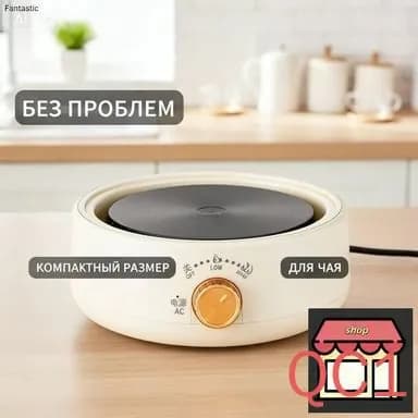 Электрическая настольная плита mz-vtas360nijd, белый