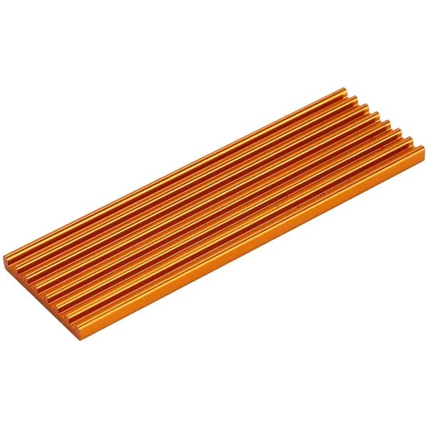 PCIE M.2 2280, радиатор с высокой теплопроводностью, для ноутбуков и настольных ПК золотой