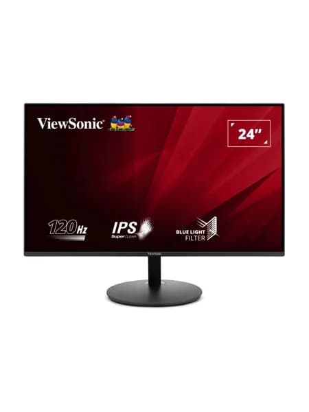 ViewSonic 23.80" Монитор VA24E1-H (VA24E1-H), IPS, 1920x1080, 120.00 Гц, черный