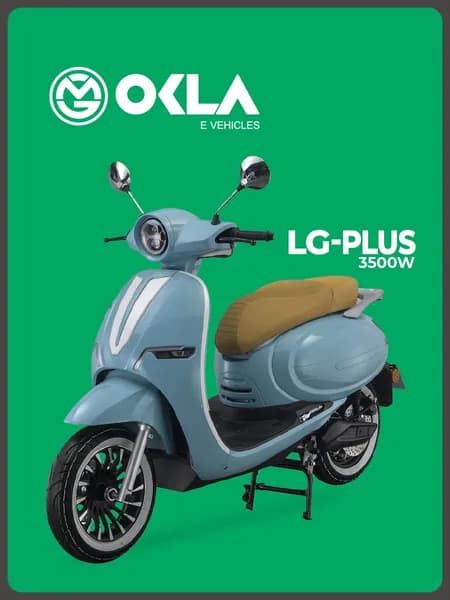 Velocifero Электроскутер LG-Plus, голубой