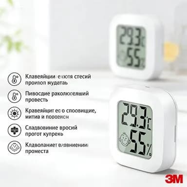 Smart Tuya Zigbee Датчик Температуры И Влажности С Отчетностью О Приложениях ЖК -Экране