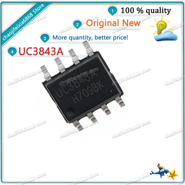 10шт. UC3843A SOP-8 совершенно новый
