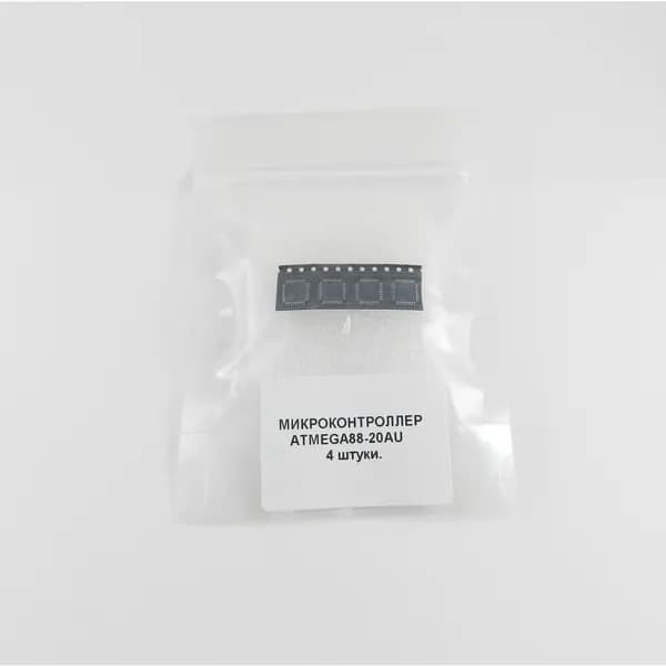 Микроконтроллер ATMEGA88-20AU, Микроконтроллер 8-бит AVR, TQFP32