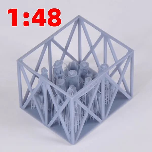 3Dпечать, фигурки солдат из смолы, модельнаборы, масштаб 1/48, неокрашенные, требуют самостоятельной сборки
