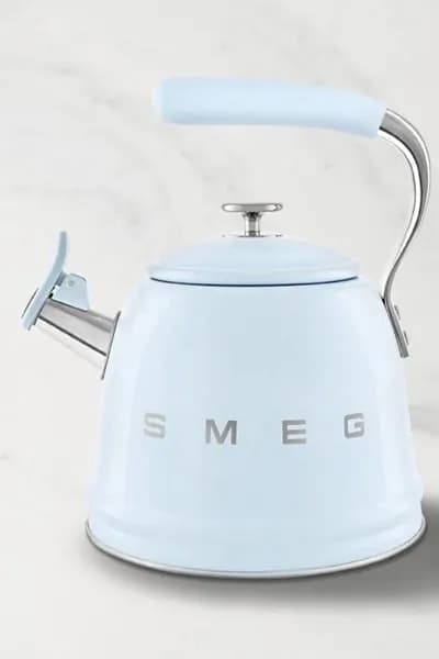 Smeg синий настольный чайник в стиле 50-х годов, 2,3 л