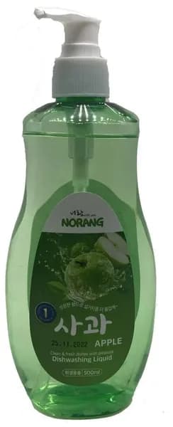 Norang Dishwashing Liquid Apple Гель для мытья посуды Яблоко, 500 мл