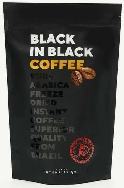 Кофе растворимый Black in Black (дой-пак) 190 грамм