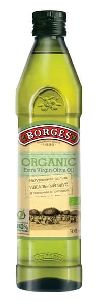 Оливковое масло Borges Extra Virgen Organic, 500 мл
