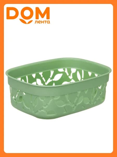 Коробка для вещей IDEA Флора Мята М 2360.1 19х14х6,5 см