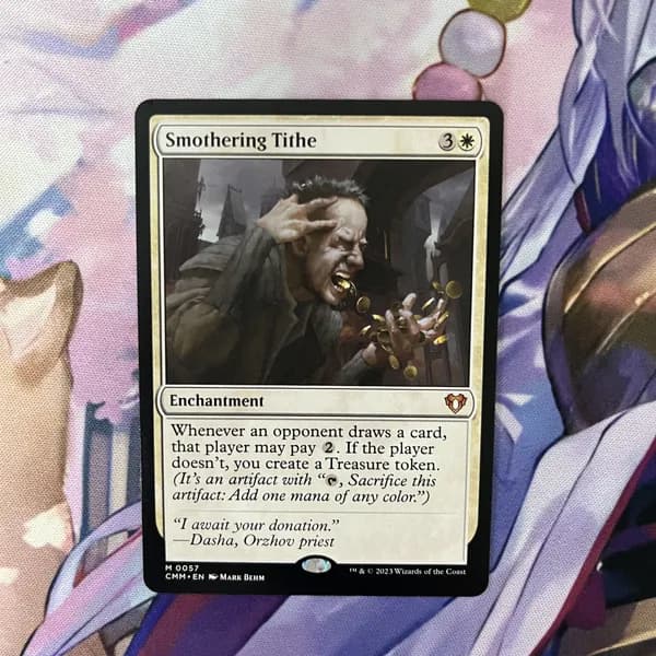 Кастомные прокси-карты высокого качества, MTG PROXY CARDS фойловые карты не, стандартный размер Smothering Tithe 57
