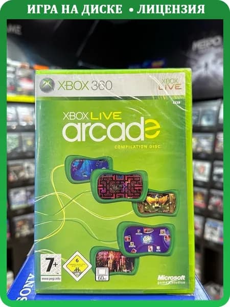 Игра Xbox Live Arcade Compilation Disc (Xbox 360) (Box)