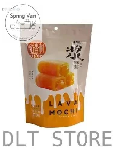 Lava Mochi Моти со вкусом яичного крема 210 гр / оранжевая