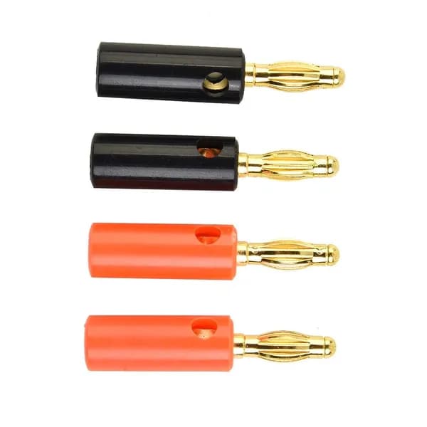 Высококачественный 4-миллиметровый Банановый Штекерный Разъем Gold Audio Speaker Wire Кабели