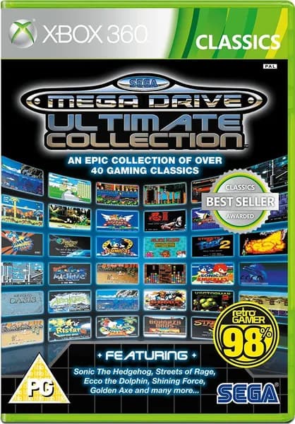 Игра SEGA Mega Drive Ultimate Collection (английская версия) для Xbox 360
