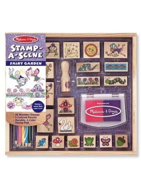 Melissa & Doug Набор штампов "Сказочный сад"