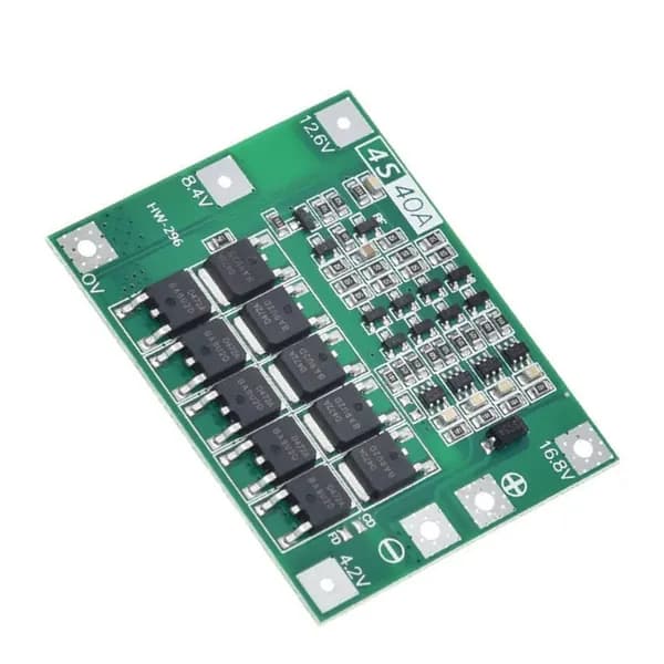 Защитная Плата Аккумулятора 4S 40A 18650 с Балансовым Литиевым Зарядным Устройством