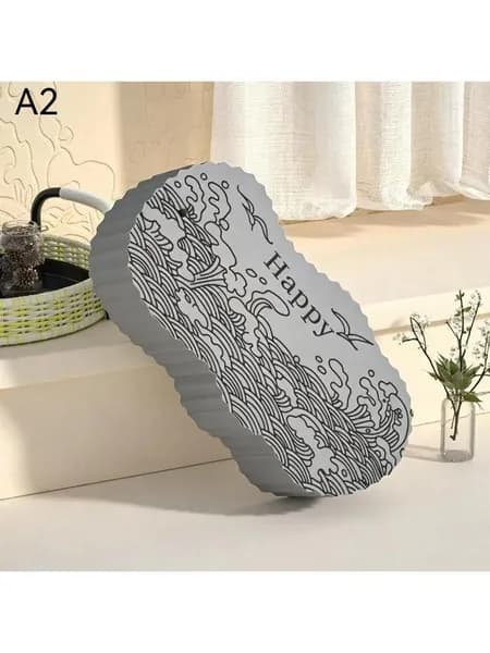 3D Волшебная детская ванночка с отшелушивающей губкой, мягкий массажер для тела, гипоаллергенный, удаляет омертвевшую кожу для ежедневного использования детьми в ванне