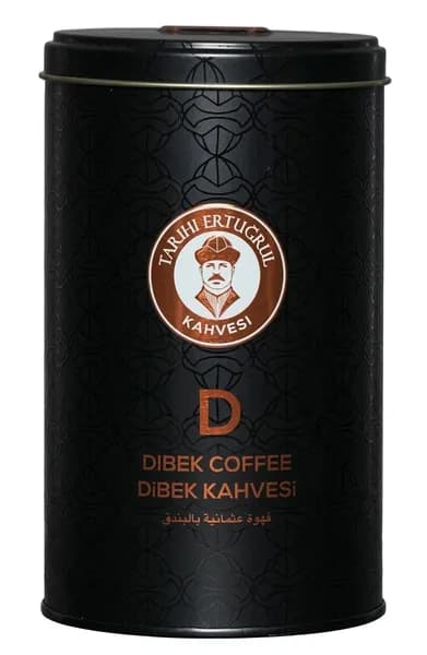 Дибек-кофе 250 г, жестяная банка (Tarihi Ertugrul Kahvesi)