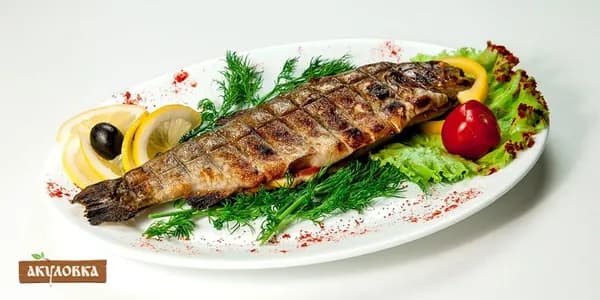 Форель потрошёная в медово-горчичном маринаде с апельсином замороженная 1,7 кг