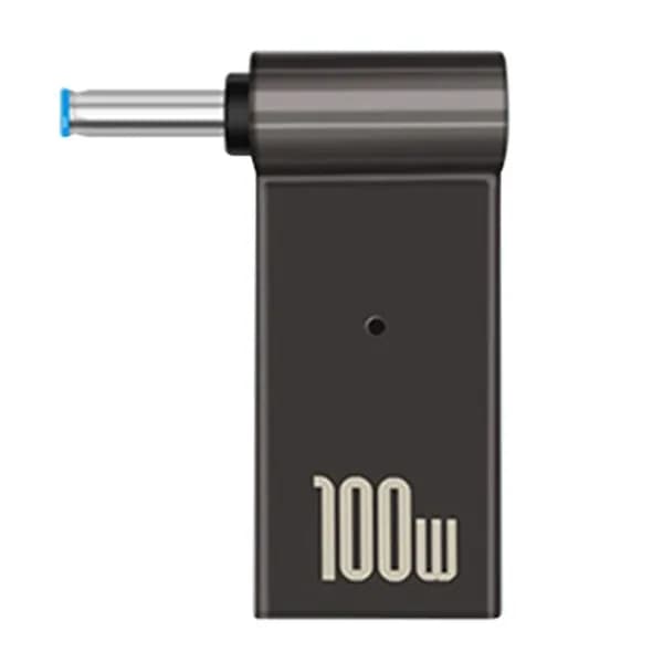 Адаптер для зарядки ноутбука USB Type-C мама 4,5 x 3,0 мм, 100 Вт, PD, разъем для зарядки, для HP.