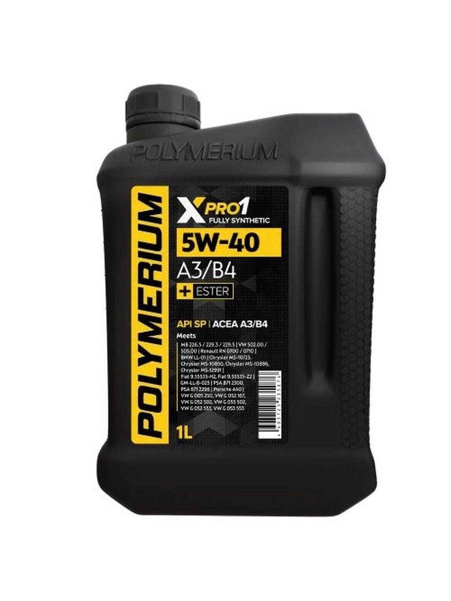 POLYMERIUM 5W-40 Масло моторное, Синтетическое, 1 л