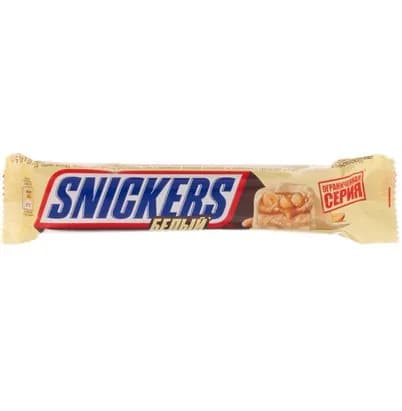 Шоколадный батончик SNICKERS Белый 81г