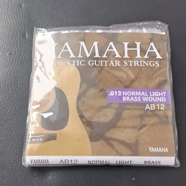 Струны для акустической гитары Yamaha Normal Light 12-52 AB.12