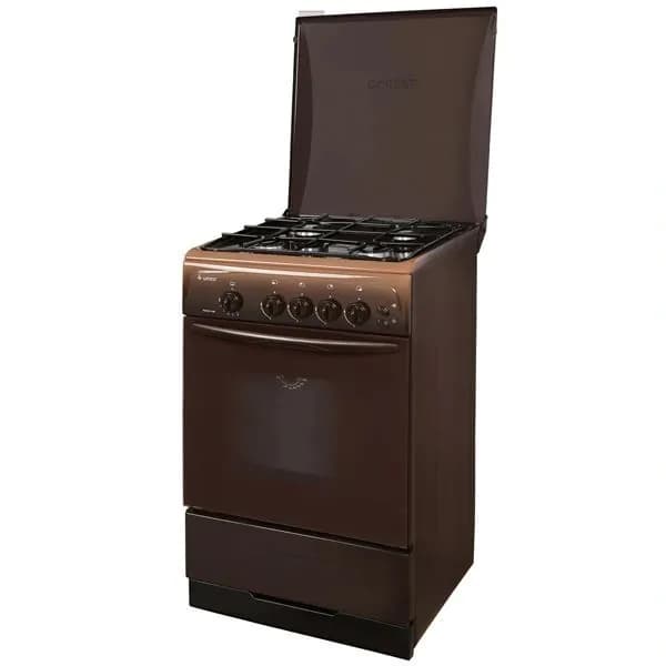 Плита газовая Gefest ПГ 3200-06 К43, 50 см, 4 конфорки, 42 л, коричневый