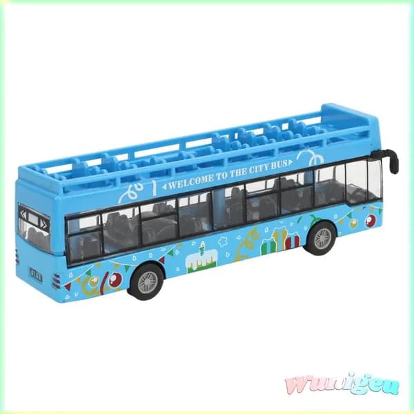 Игрушечный автобус из сплава