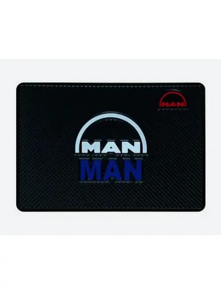 Коврик на панель приборов противоскользящий Man 12,5х19см