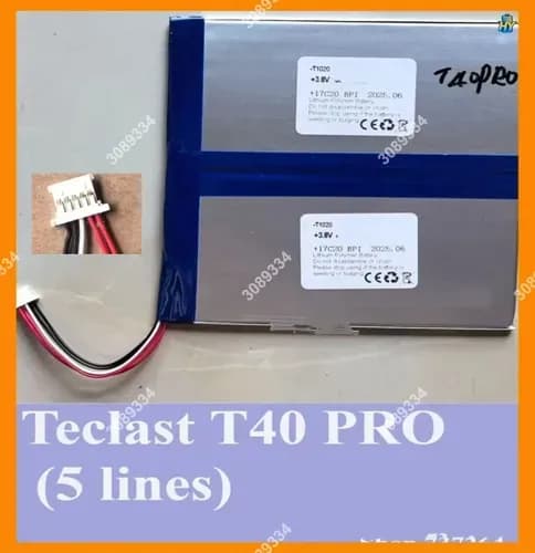 Аккумулятор для ноутбука Teclast 9000 мАч, (T40 PRO-5 lines)