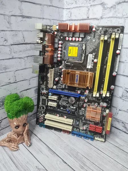 P5K Pro Green, LGA 775, Материнская плата