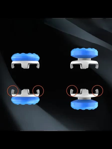 PlayStation 5 Extenders для джойстика, синие накладки, Porta