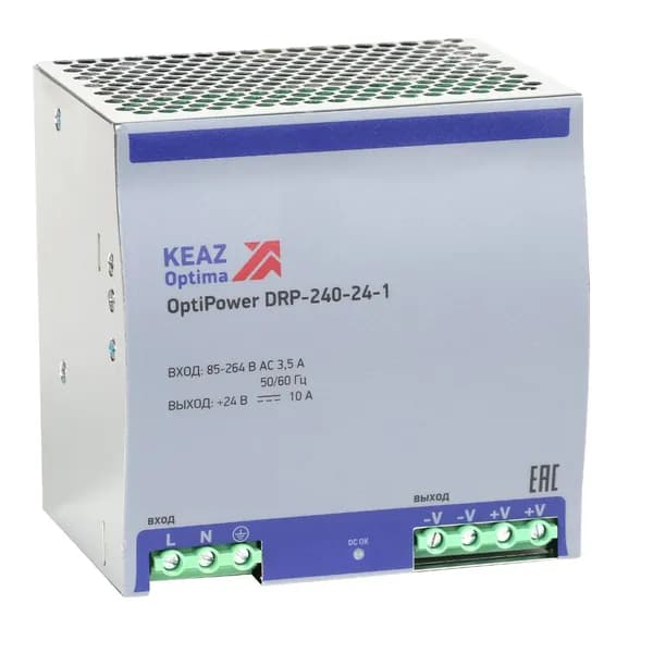 КЭАЗ Блок питания OptiPower DRP-240-24-1 (284549)