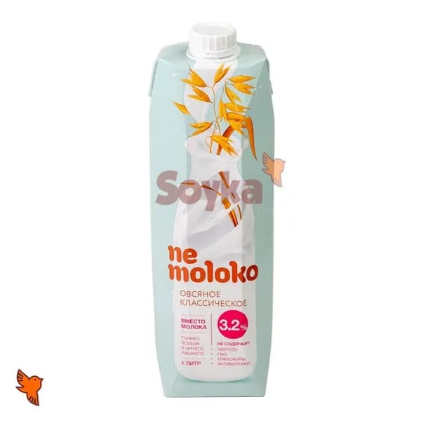Напиток овсяный классический 3.2% Nemoloko , 1л