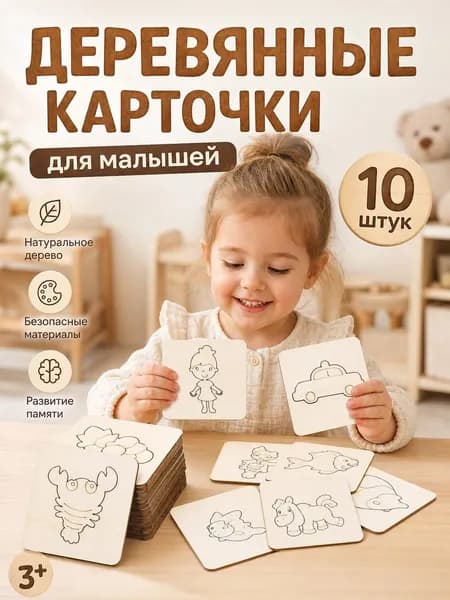 Деревянные трафареты для рисования, детские, с прорезями