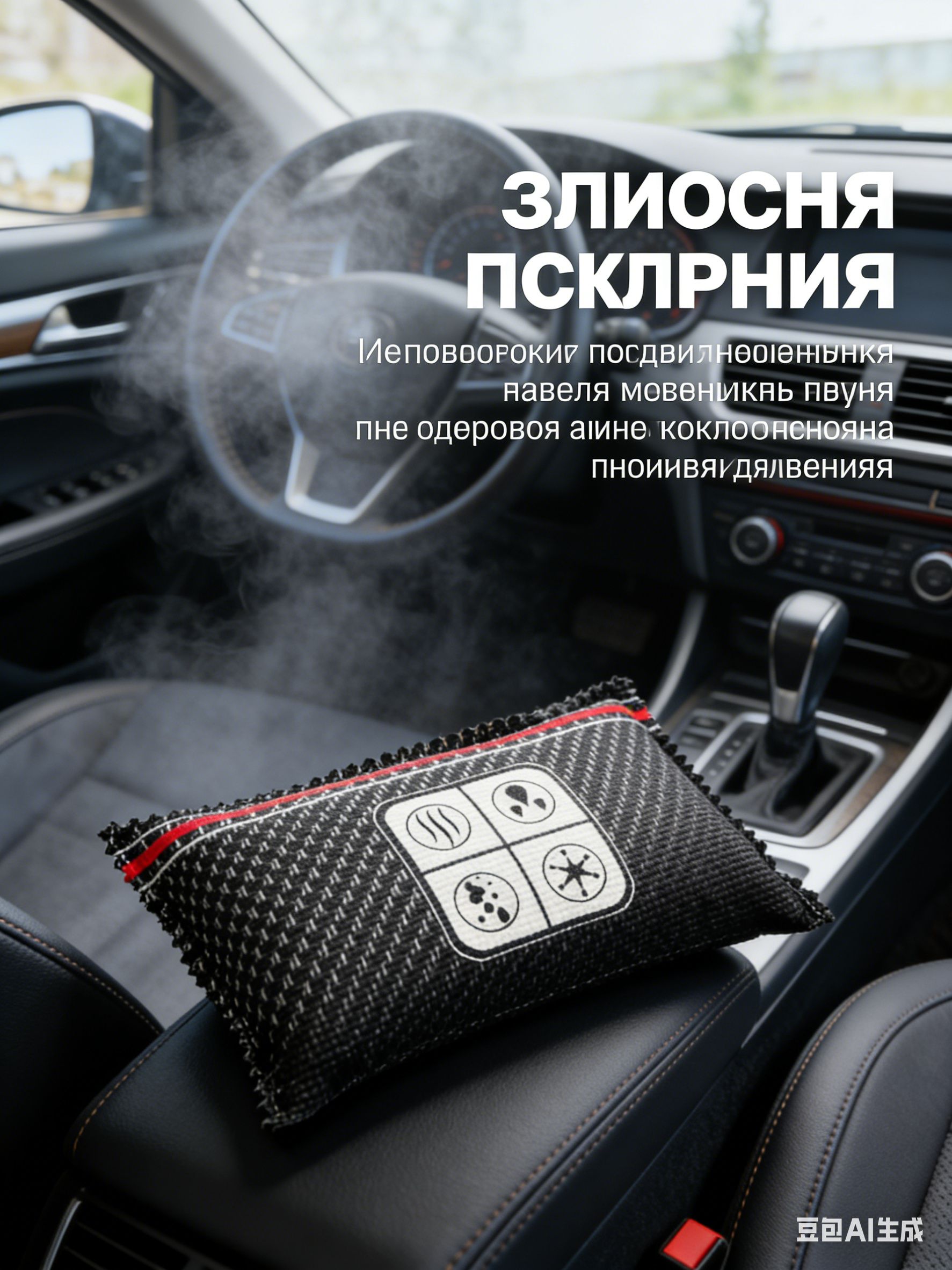 Поглотитель влаги , силикагель для автомобиля, автомобильный поглотитель запахов, влагопоглотитель для автомобиля и дома многоразовый, осушитель воздуха с индикатором,100g,1 шт