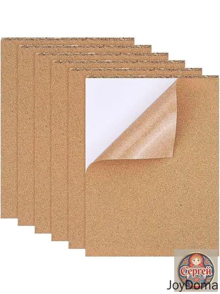 Пробковые квадраты 21x30 см натуральная защита для вашего дома5 шт.