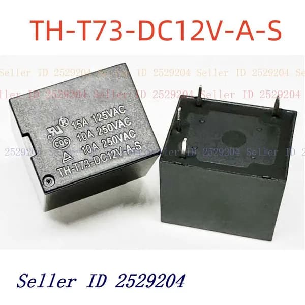 реле DIP4 10A TH-T73-DC12V-A-S T73A-12V