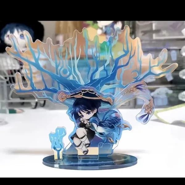 Акриловая фигурка Геншин Импакт в виде персонажа игры Genshin Impact Wanderer Scaramouche Standee