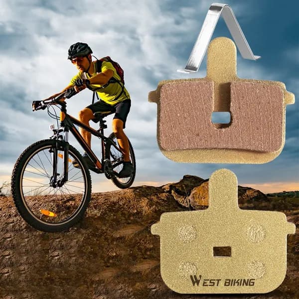 Тормозные колодки для велосипеда WEST BIKING, металлические, размер 34 29,5 мм