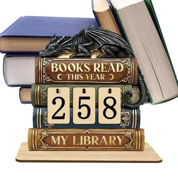 Счетчик книг, прочитанных в этом году, году