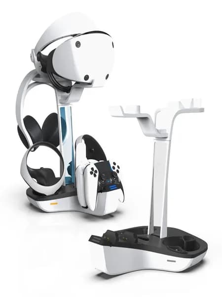 Зарядная станция для контроллеров PS VR2 и PS5 + подставка для шлема