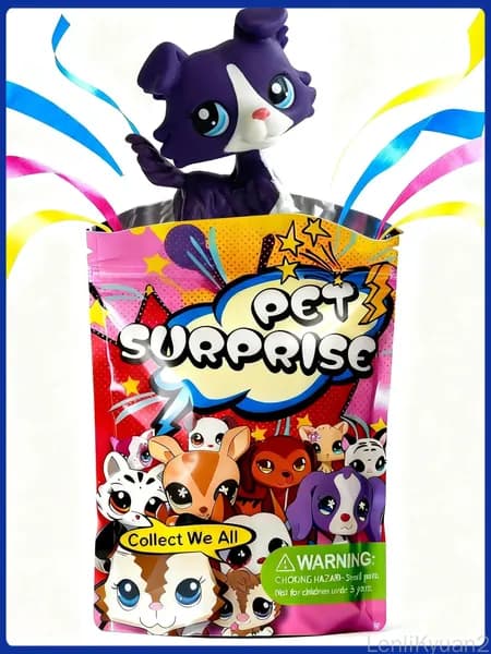 Pet Shop #1676,лпс игрушки,Немецкий дог,Сосиска-дог,овчарка,собака,подарок для девочки(С упаковочным пакетом)